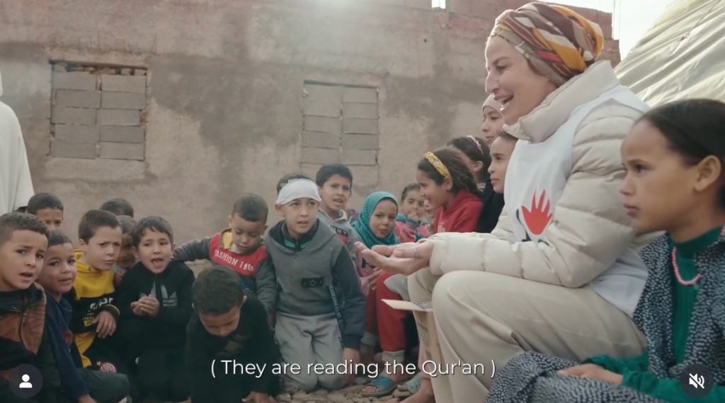 ‎جود تكشف عن فيديو يوضح تأثير أعمالها الإنسانية لصالح المتضررين في الحوز
