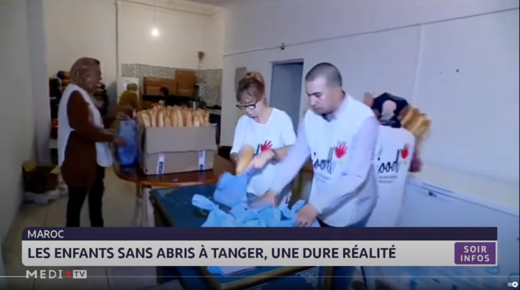 Reportage ‪@Medi1TVAfrique‬ qui illustre les actions que mène notre #Antenne_jood_Tanger